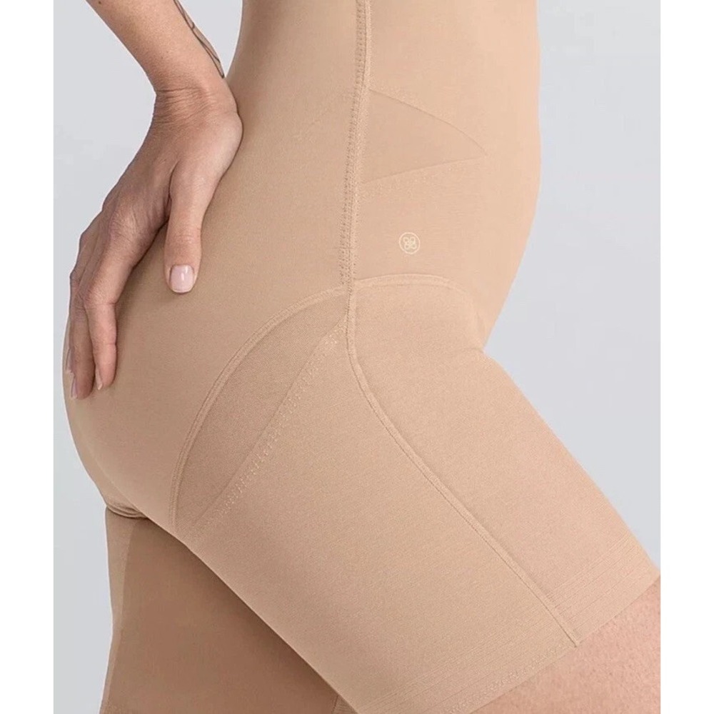 NEW HONEYLOVE SuperPower MID WAIST Shorts Sz 2X Sand Tan